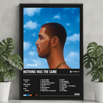 Dake "Nothing Was The Same" Album Decor Poster (Digital Download)