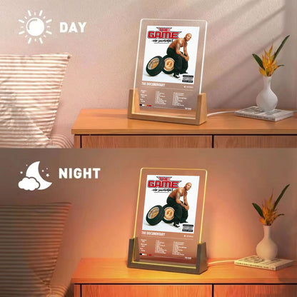 The Game "The Documentary" Album Decor Acrylic LED Frame