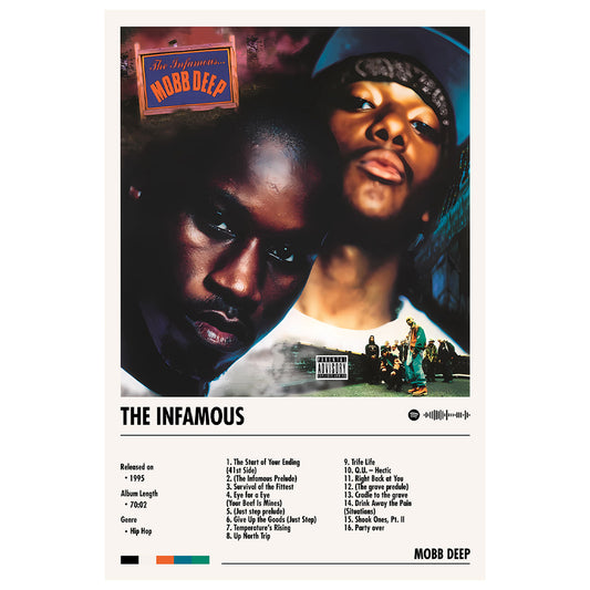 Mobb Deep "The Infamous" Album Decor Poster (Digital Download)