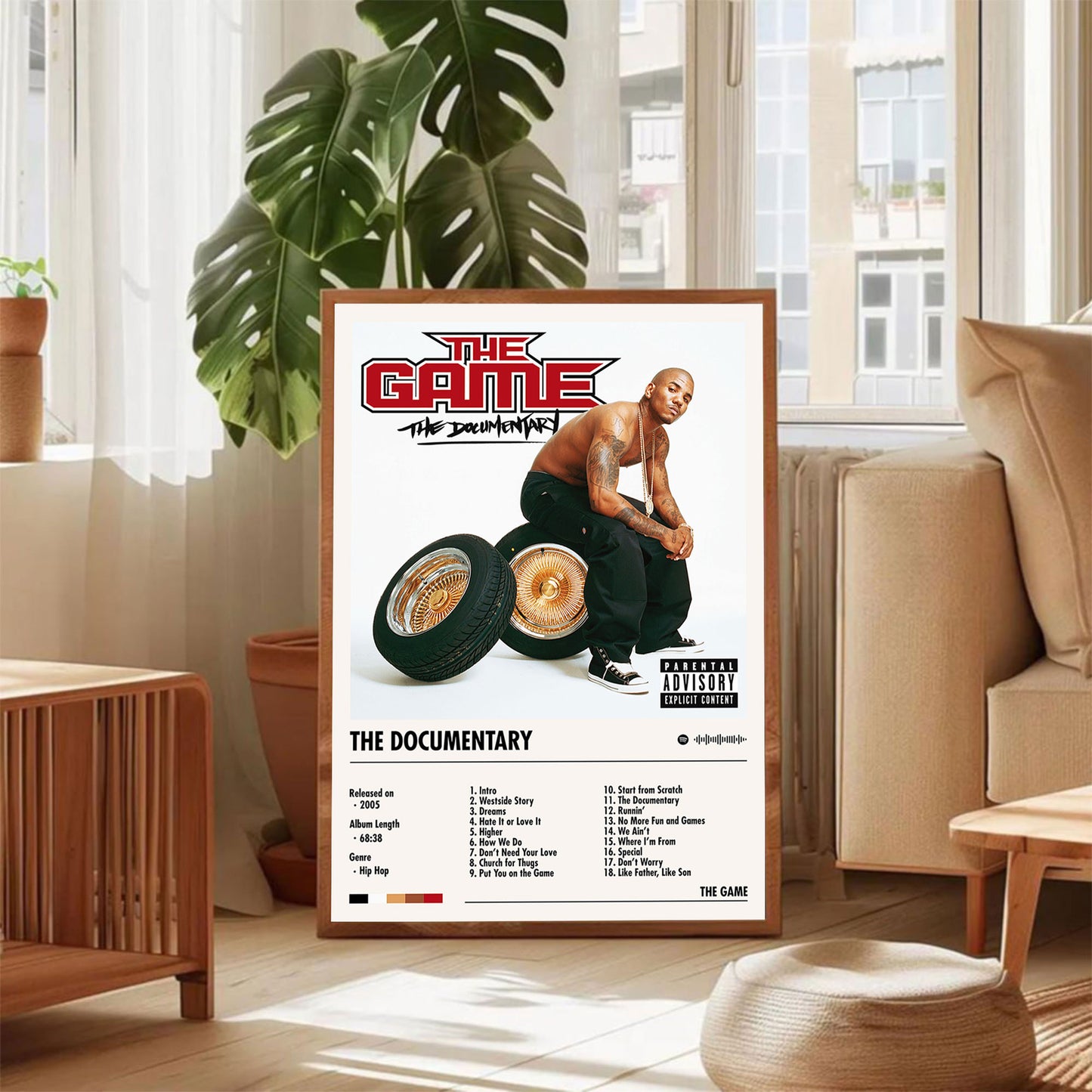 The Game "The Documentary" Album Decor Poster (Digital Download)