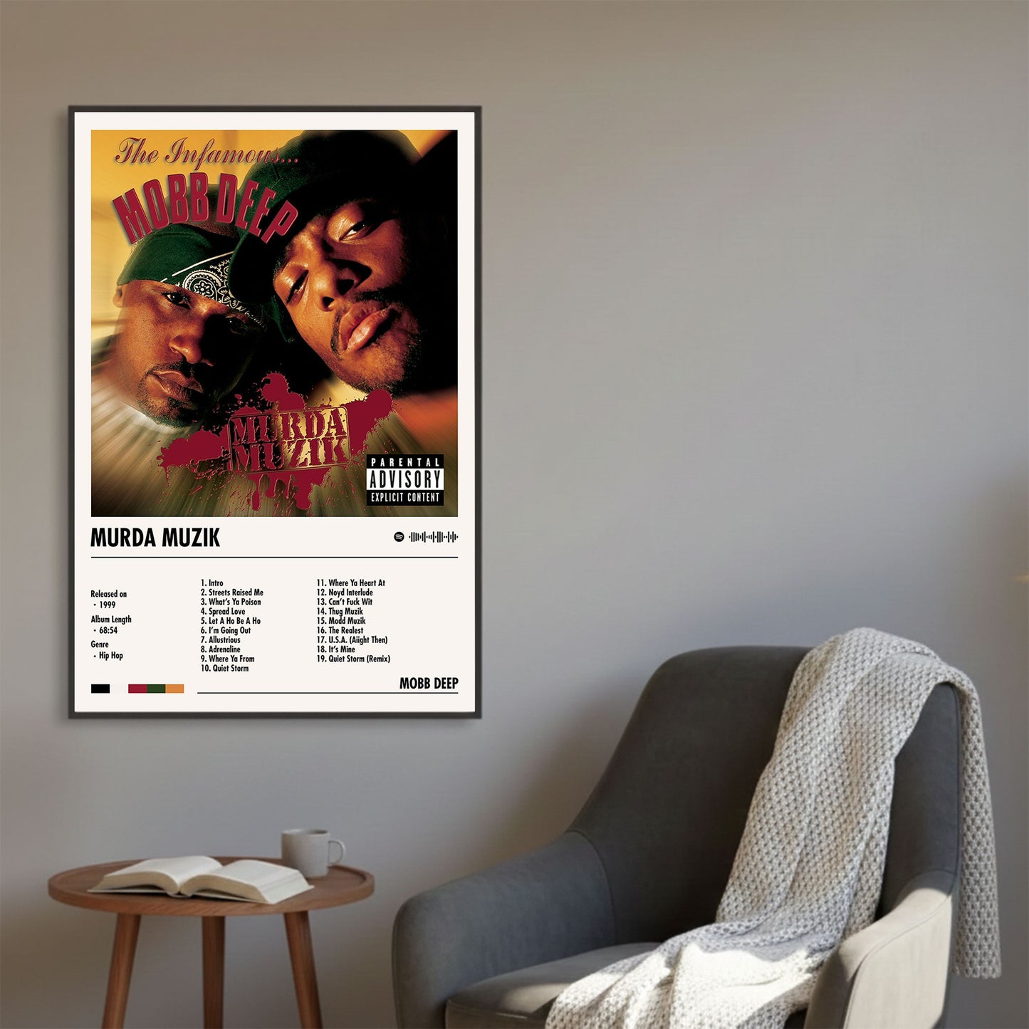 Mobb Deep Album Decor Poster (Digital Download)