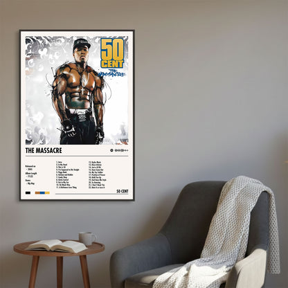 50 Cent "The Massacre" Album Decor Poster (Digital Download)