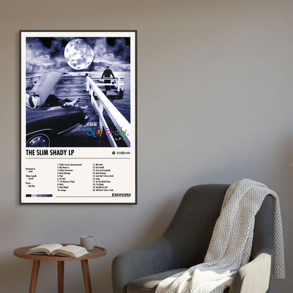 Eminem "Slim Shady LP" Album Decor Poster (Digital Download)