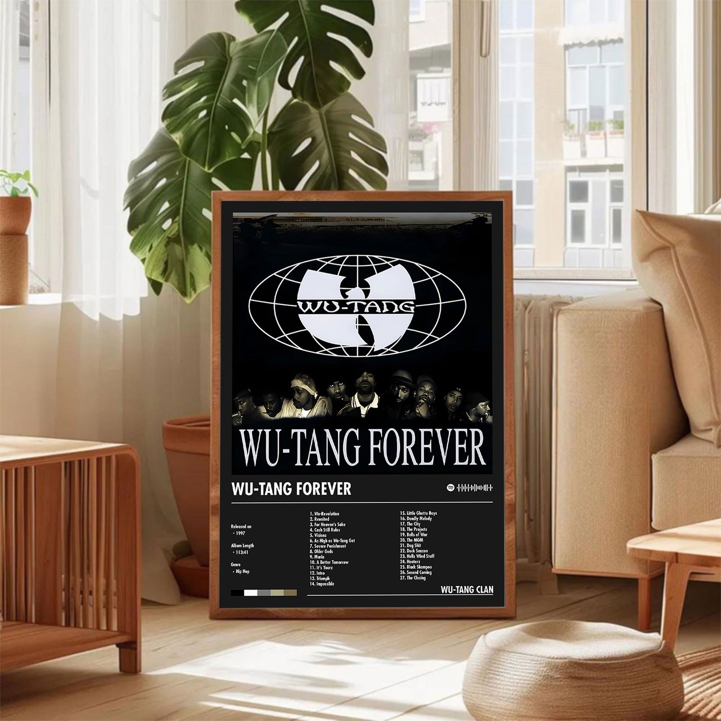 Wu-Tang Clan Album Decor Poster (Digital Download)