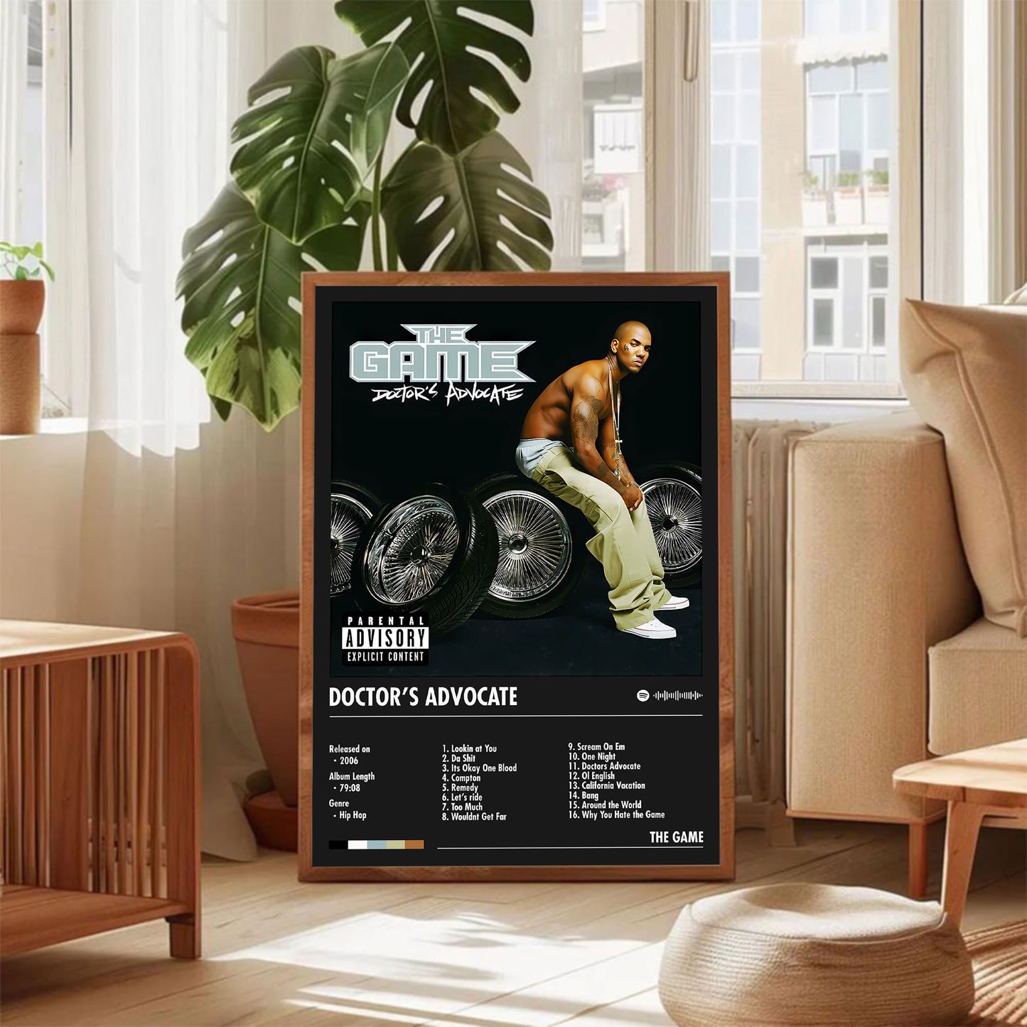 The Game "Doctor's Advocate" Album Decor Poster (Digital Download)