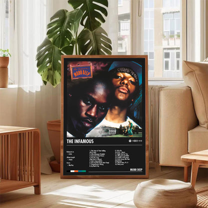 Mobb Deep "The Infamous" Album Decor Poster (Digital Download)