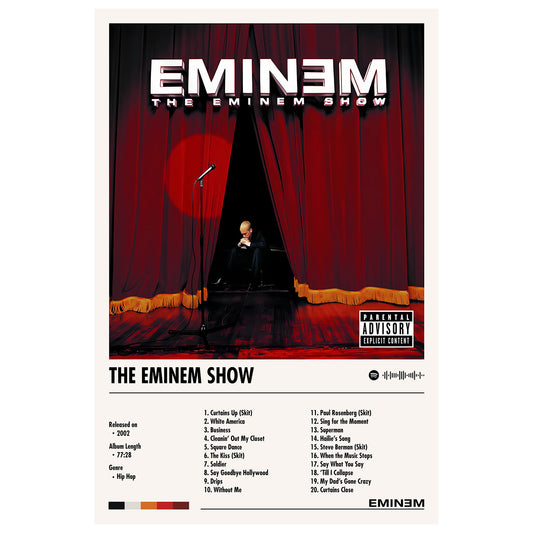 Eminem "The Eminem Show" Album Decor Poster (Digital Download)