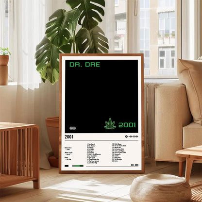 Dr. Dre "2001" Album Decor Poster (Digital Download)