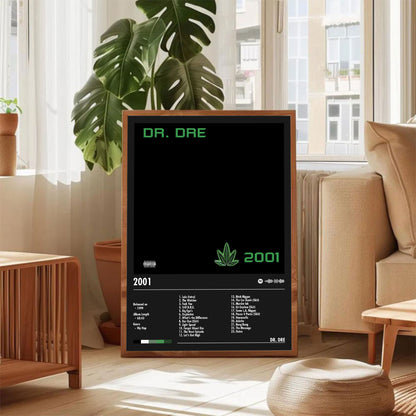 Dr. Dre "2001" Album Decor Poster (Digital Download)