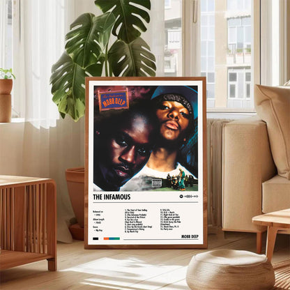Mobb Deep "The Infamous" Album Decor Poster (Digital Download)