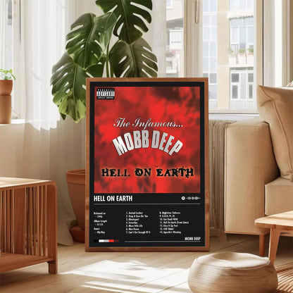 Mobb Deep "Hell on Earth" Album Decor Poster (Digital Download)