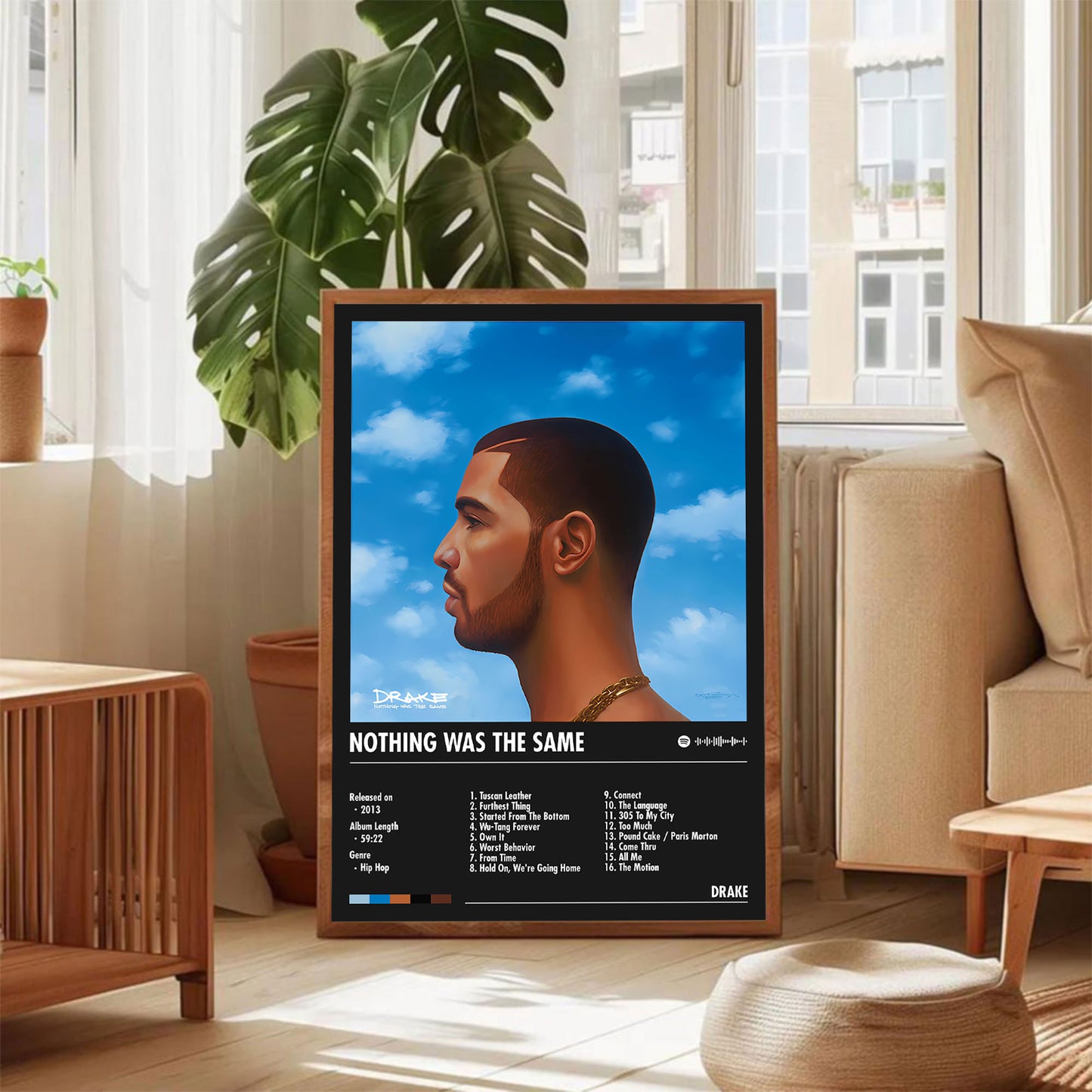 Dake "Nothing Was The Same" Album Decor Poster (Digital Download)