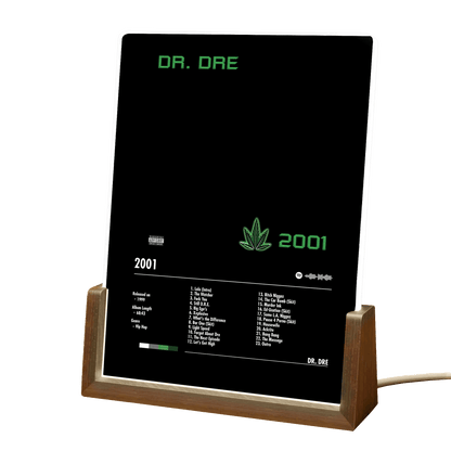 Dr. Dre "2001" Album Decor Acrylic LED Frame