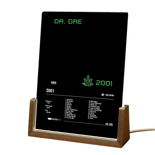 Dr. Dre "2001" Album Decor Acrylic LED Frame
