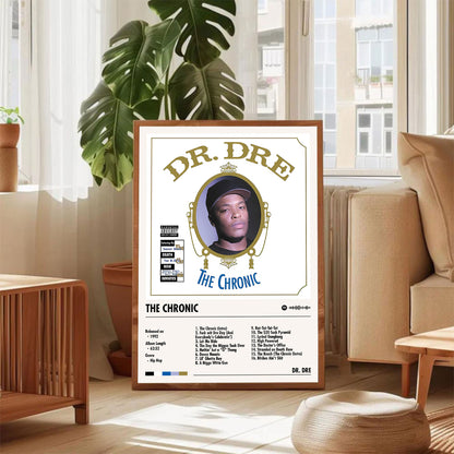 Dr. Dre "The Chronic" Album Decor Poster (Digital Download)