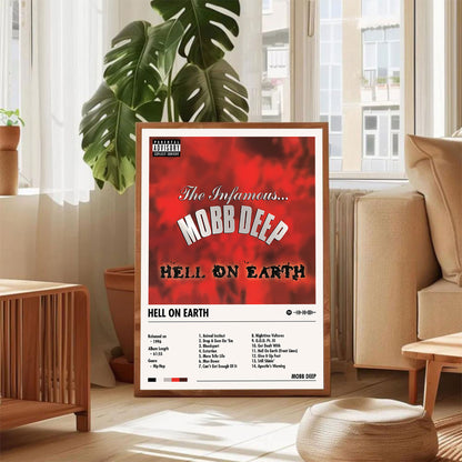 Mobb Deep "Hell on Earth" Album Decor Poster (Digital Download)
