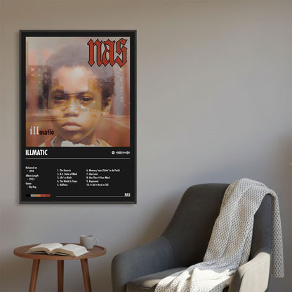Nas "Illmatic" Album Decor Poster (Digital Download)