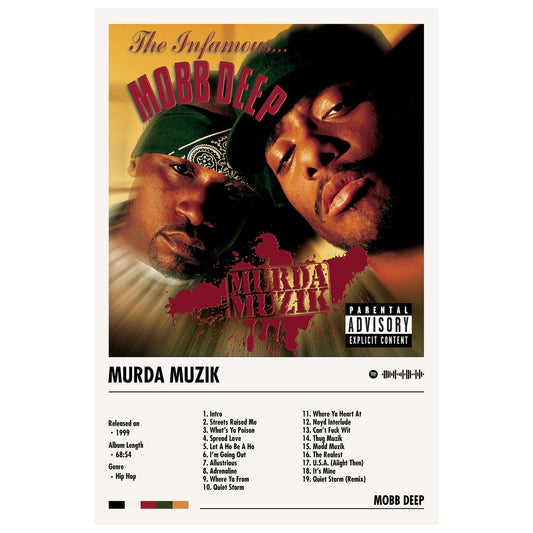 Mobb Deep Album Decor Poster (Digital Download)