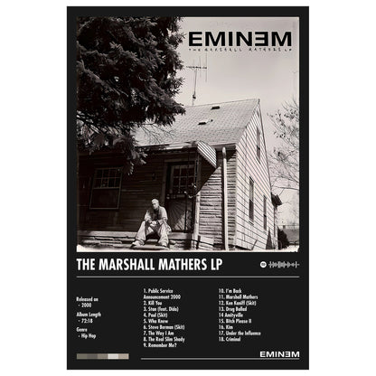 Eminem "The Marshall Mathers LP" Album Decor Poster (Digital Download)
