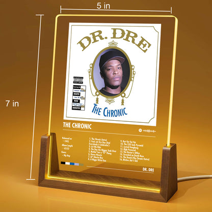 Dr. Dre "The Chronic" Album Decor Acrylic LED Frame