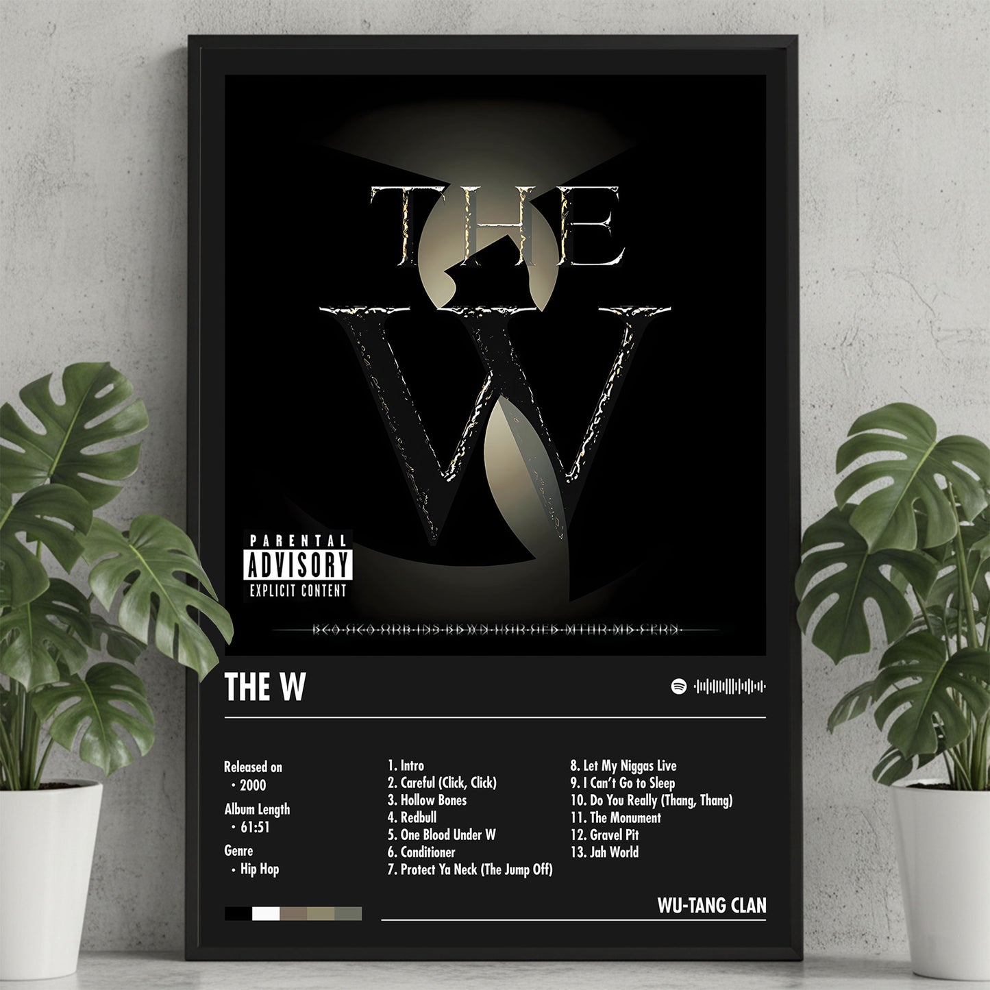 Wu-Tang Clan Album Decor Poster (Digital Download)