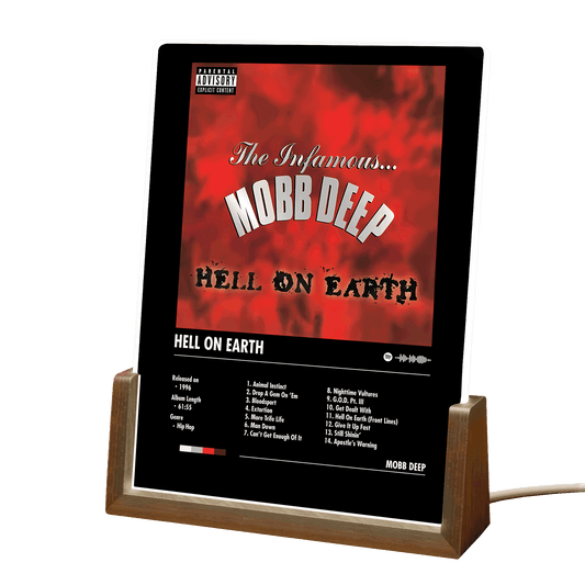 Mobb Deep "Hell on Earth" Album Decor Acrylic LED Frame
