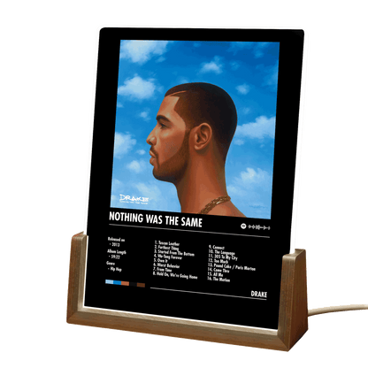 Dake "Nothing Was The Same" Album Decor Acrylic LED Frame