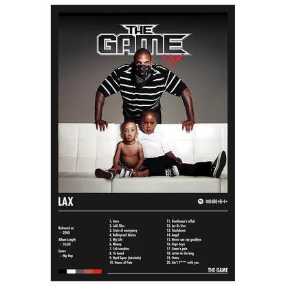 The Game "LAX" Album Decor Poster (Digital Download)