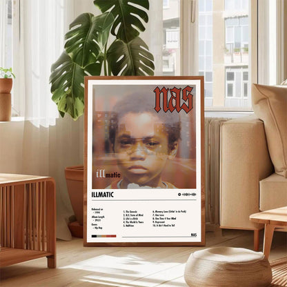 Nas "Illmatic" Album Decor Poster (Digital Download)