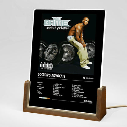 The Game "Doctor's Advocate" Album Decor Acrylic LED Frame