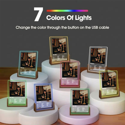 Drake "Take Care" Album Decor Acrylic LED Frame