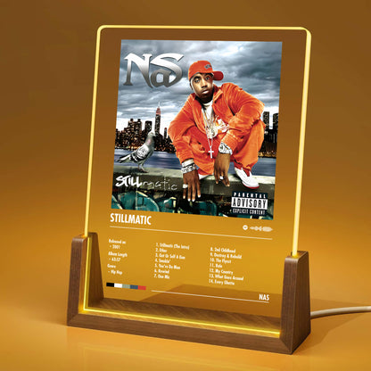 Nas "Stillmatic" Album Decor Acrylic LED Frame
