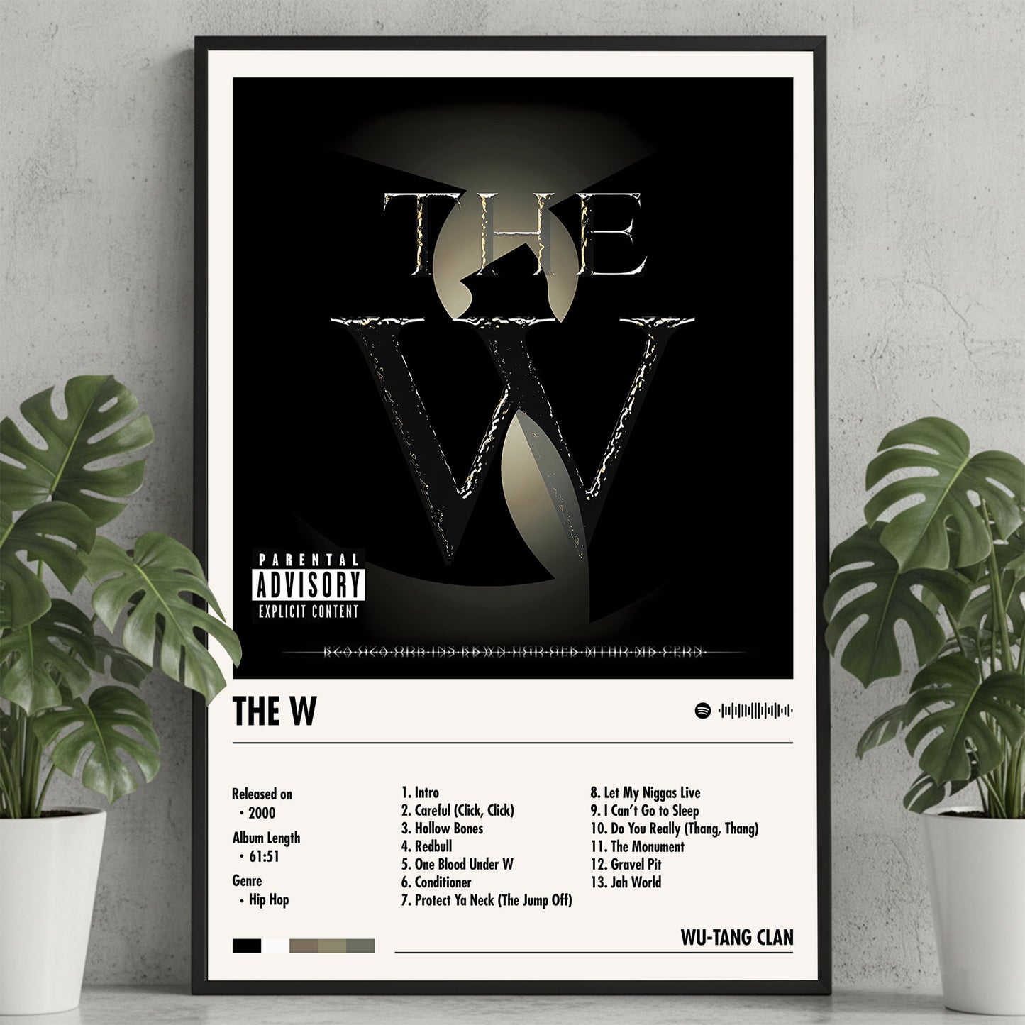 Wu-Tang Clan Album Decor Poster (Digital Download)