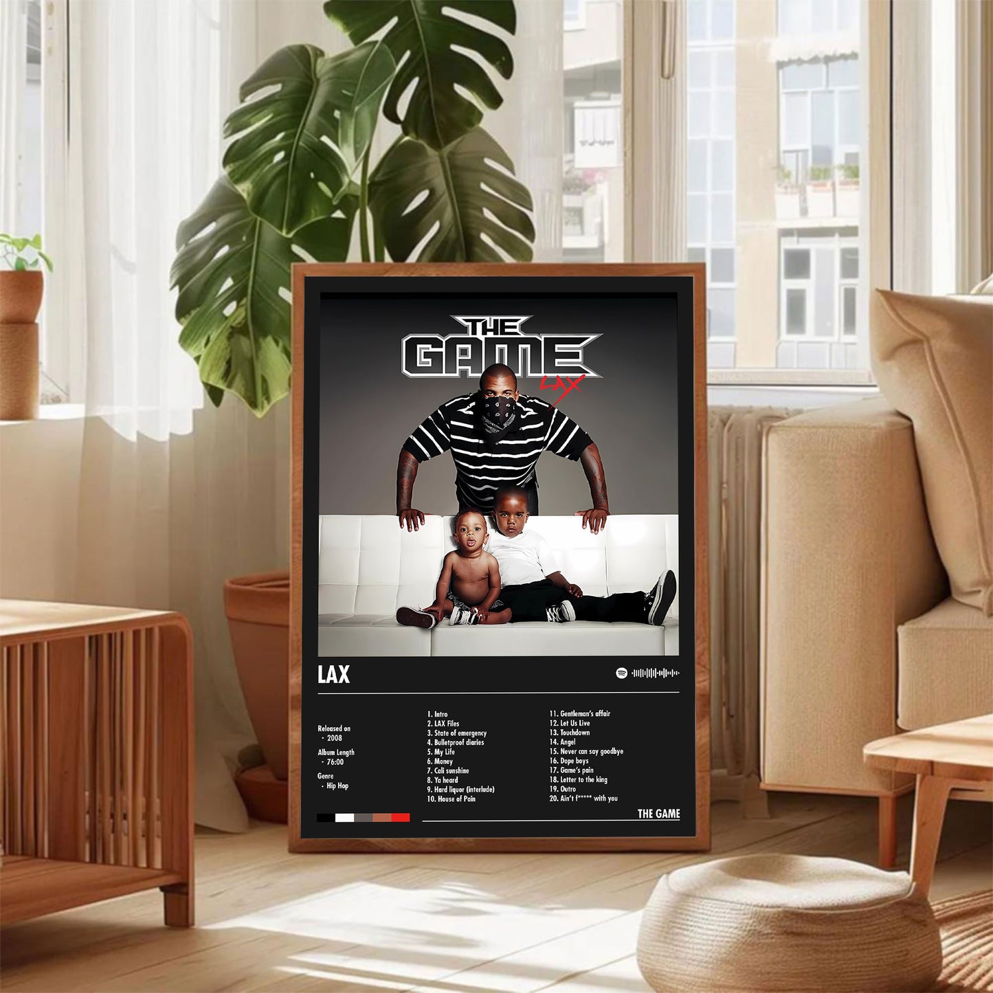 The Game "LAX" Album Decor Poster (Digital Download)