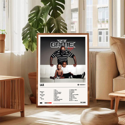 The Game "LAX" Album Decor Poster (Digital Download)