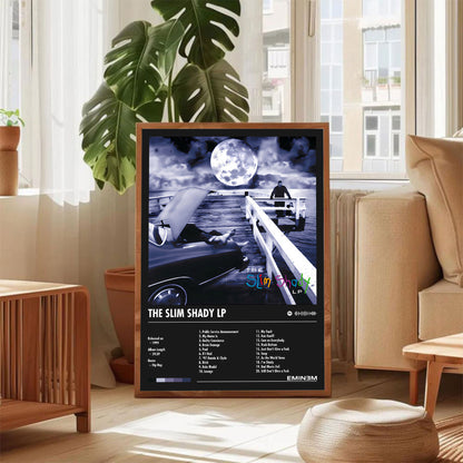 Eminem "Slim Shady LP" Album Decor Poster (Digital Download)