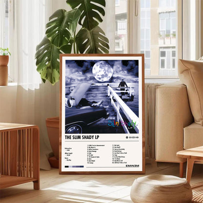 Eminem "Slim Shady LP" Album Decor Poster (Digital Download)