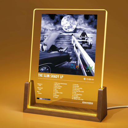 Eminem "Slim Shady LP" Album Decor Acrylic LED Frame