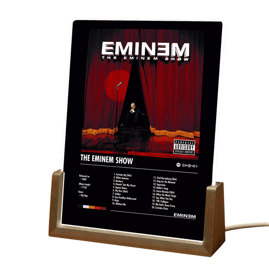 Eminem "The Eminem Show" Album Decor Acrylic LED Frame