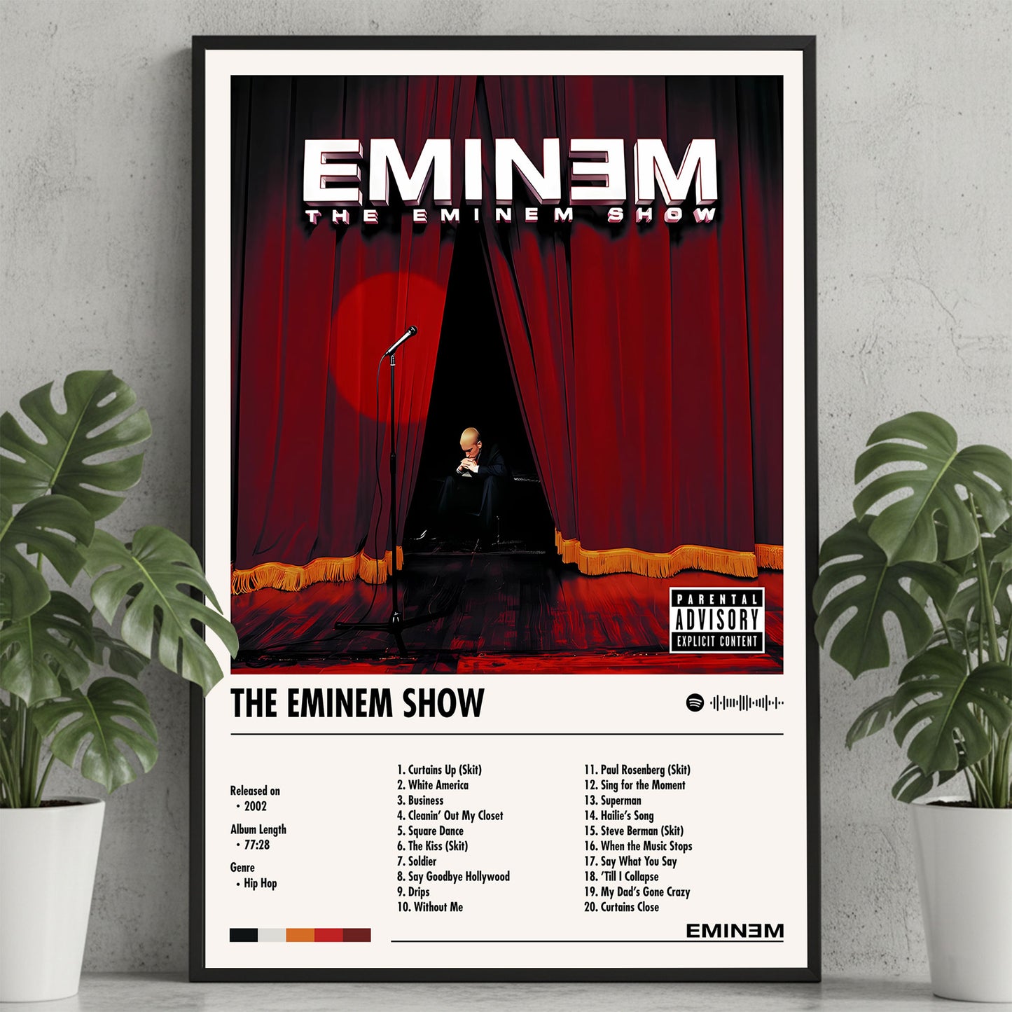 Eminem "The Eminem Show" Album Decor Poster (Digital Download)