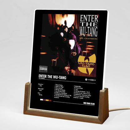 Wu-Tang Clan Album Decor Acrylic LED Frame