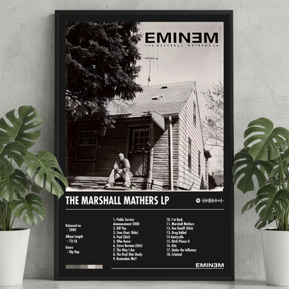 Eminem "The Marshall Mathers LP" Album Decor Poster (Digital Download)