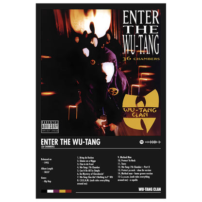 Wu-Tang Clan Album Decor Poster (Digital Download)