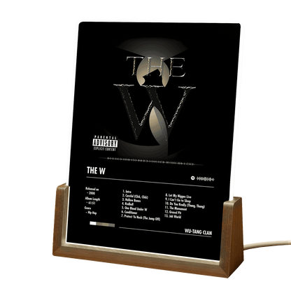 Wu-Tang Clan Album Decor Acrylic LED Frame