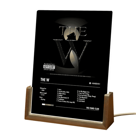 Wu-Tang Clan Album Decor Acrylic LED Frame