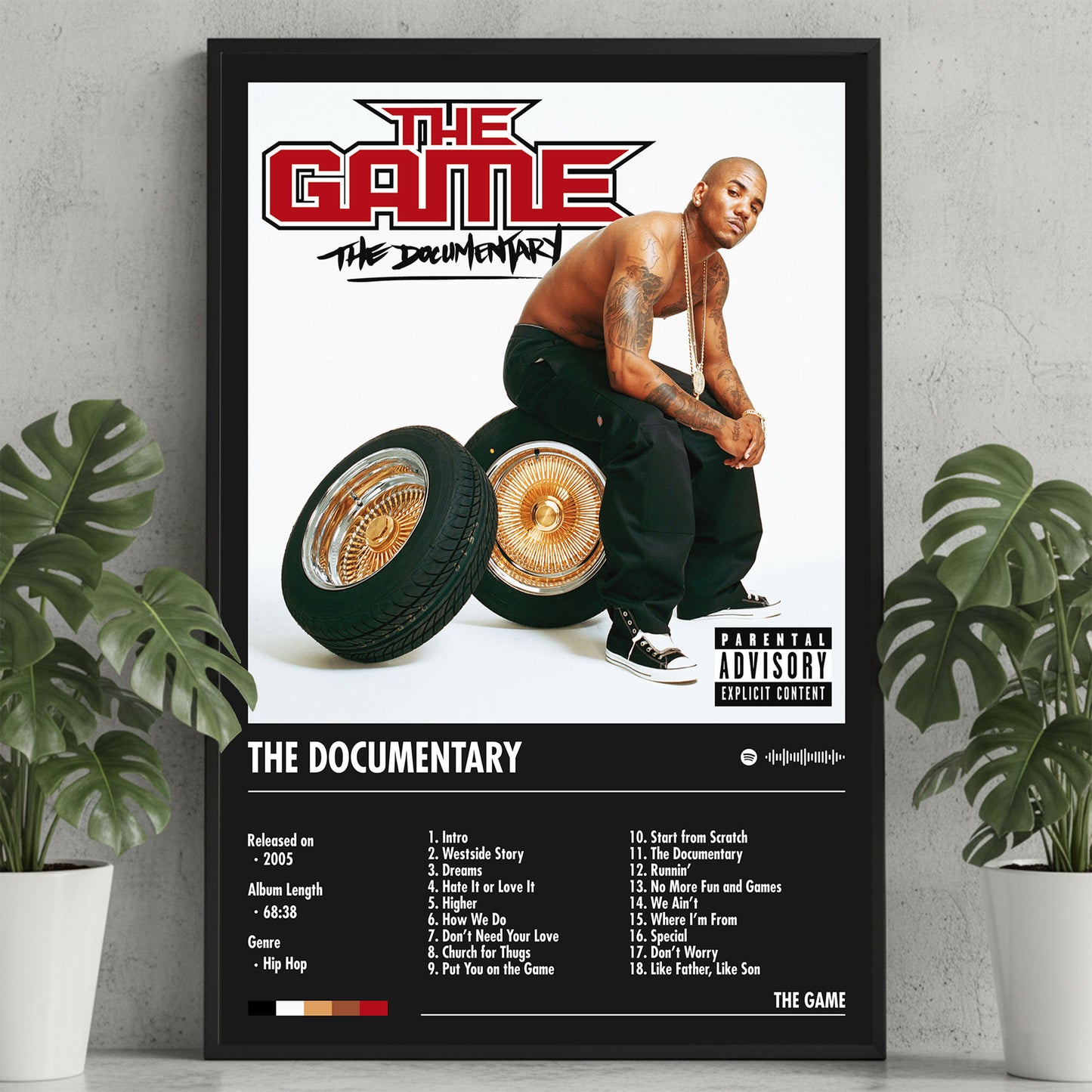 The Game "The Documentary" Album Decor Poster (Digital Download)