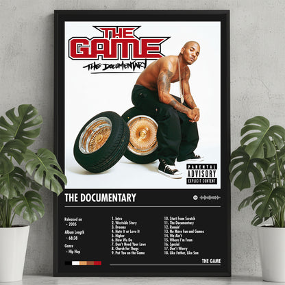 The Game "The Documentary" Album Decor Poster (Digital Download)
