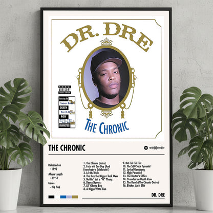 Dr. Dre "The Chronic" Album Decor Poster (Digital Download)