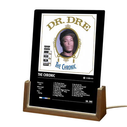 Dr. Dre "The Chronic" Album Decor Acrylic LED Frame