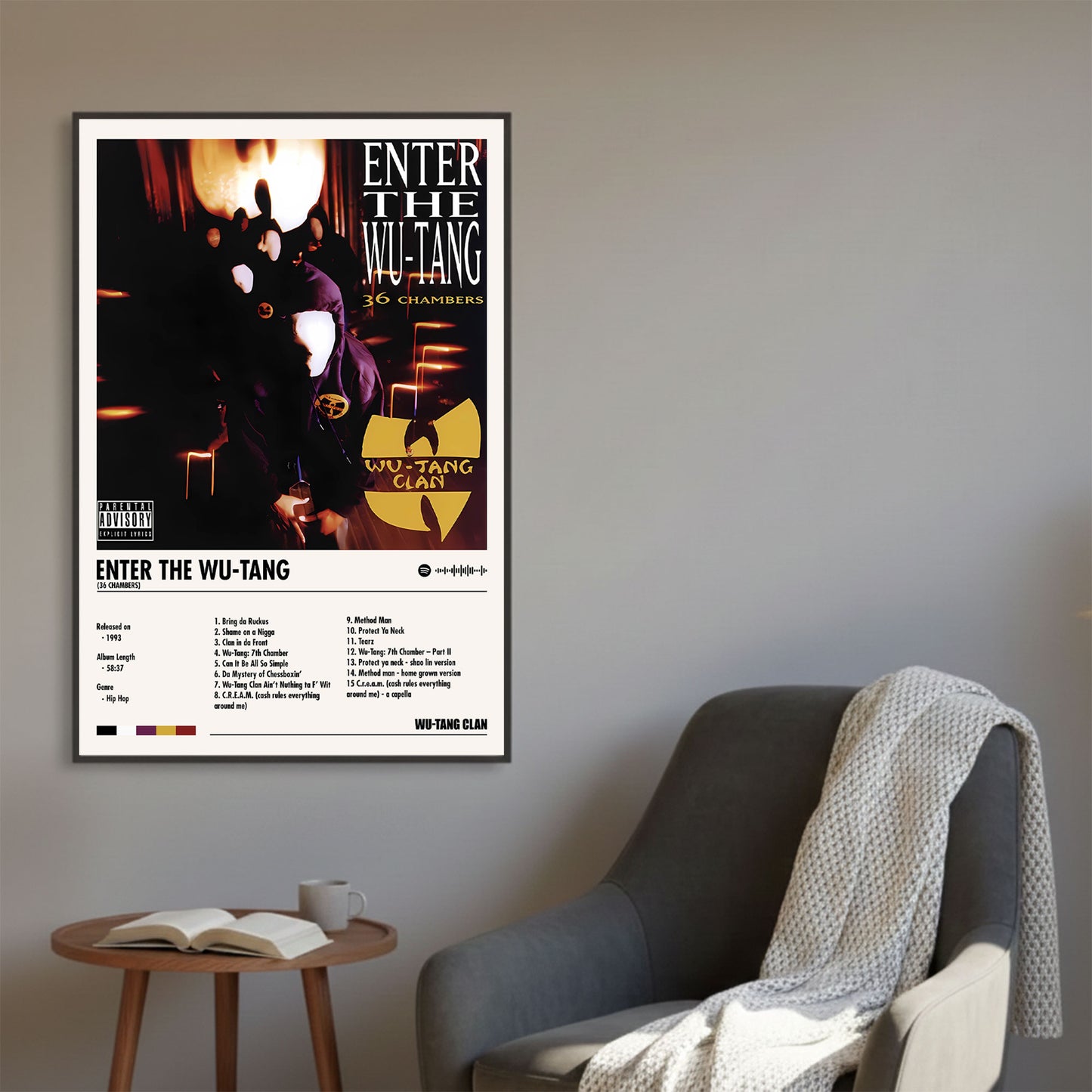 Wu-Tang Clan Album Decor Poster (Digital Download)